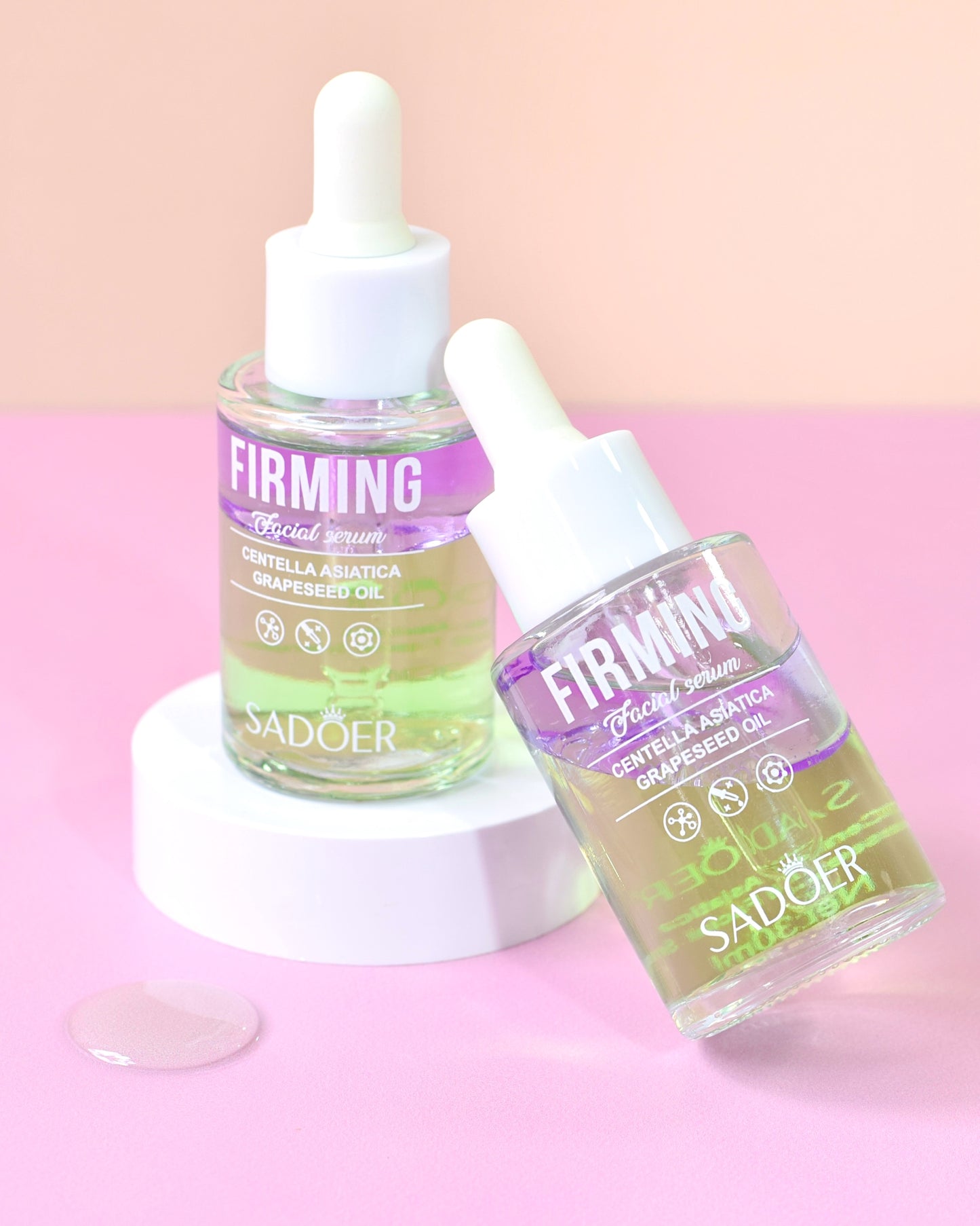 Suero Facial con Centella Asiatica y Semilla de uva