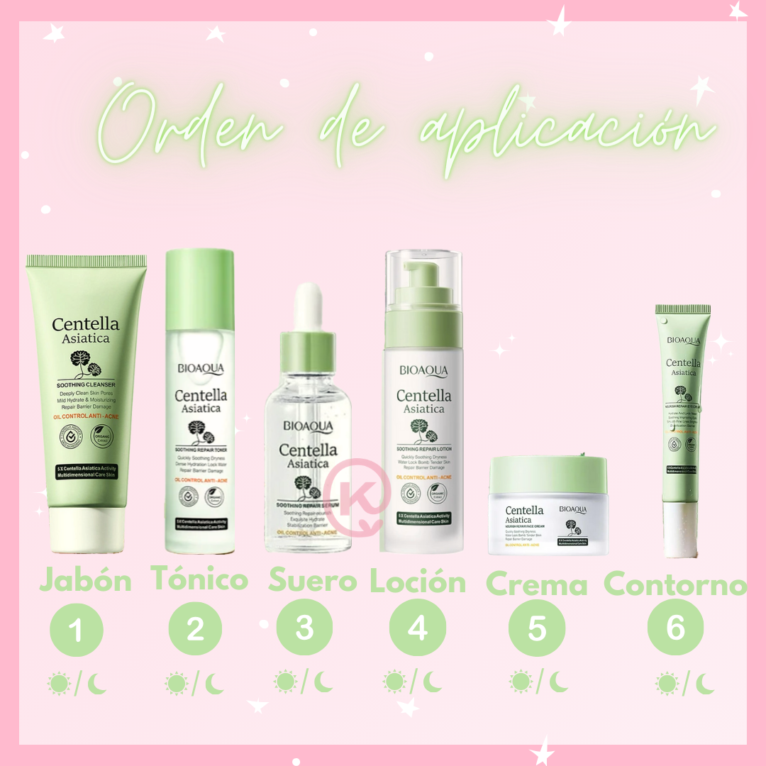 Kit de Lujo Anti Acné Centella Asiática Bioaqua