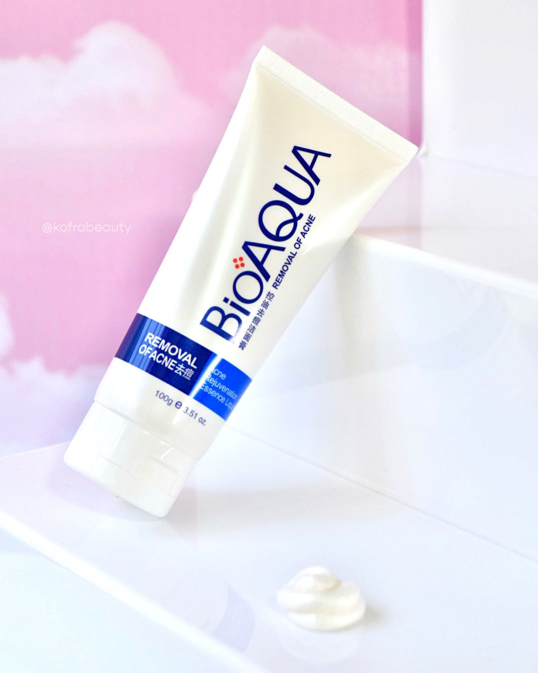 Jabón antiacné Pure Skin Bioaqua limpieza profunda