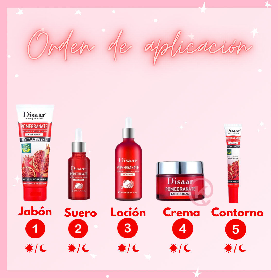 Kit Multifuncional reafirmante con Granada Disaar