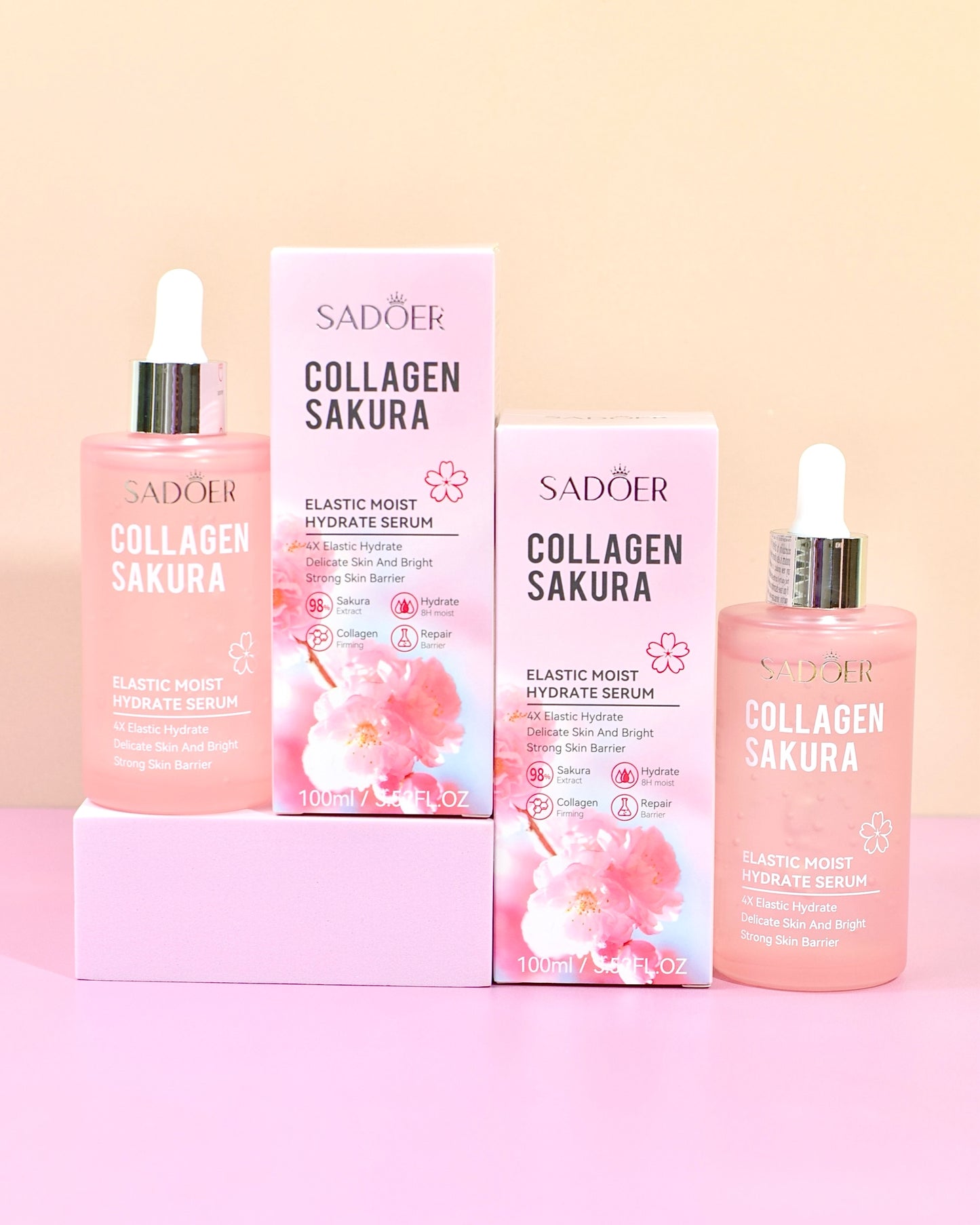 Combo Facial Sakura Colageno Sadoer