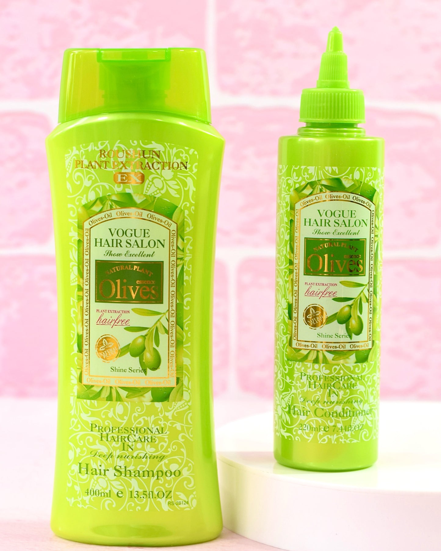 Kit shampoo + acondicionador Natural Plant cabello saludable