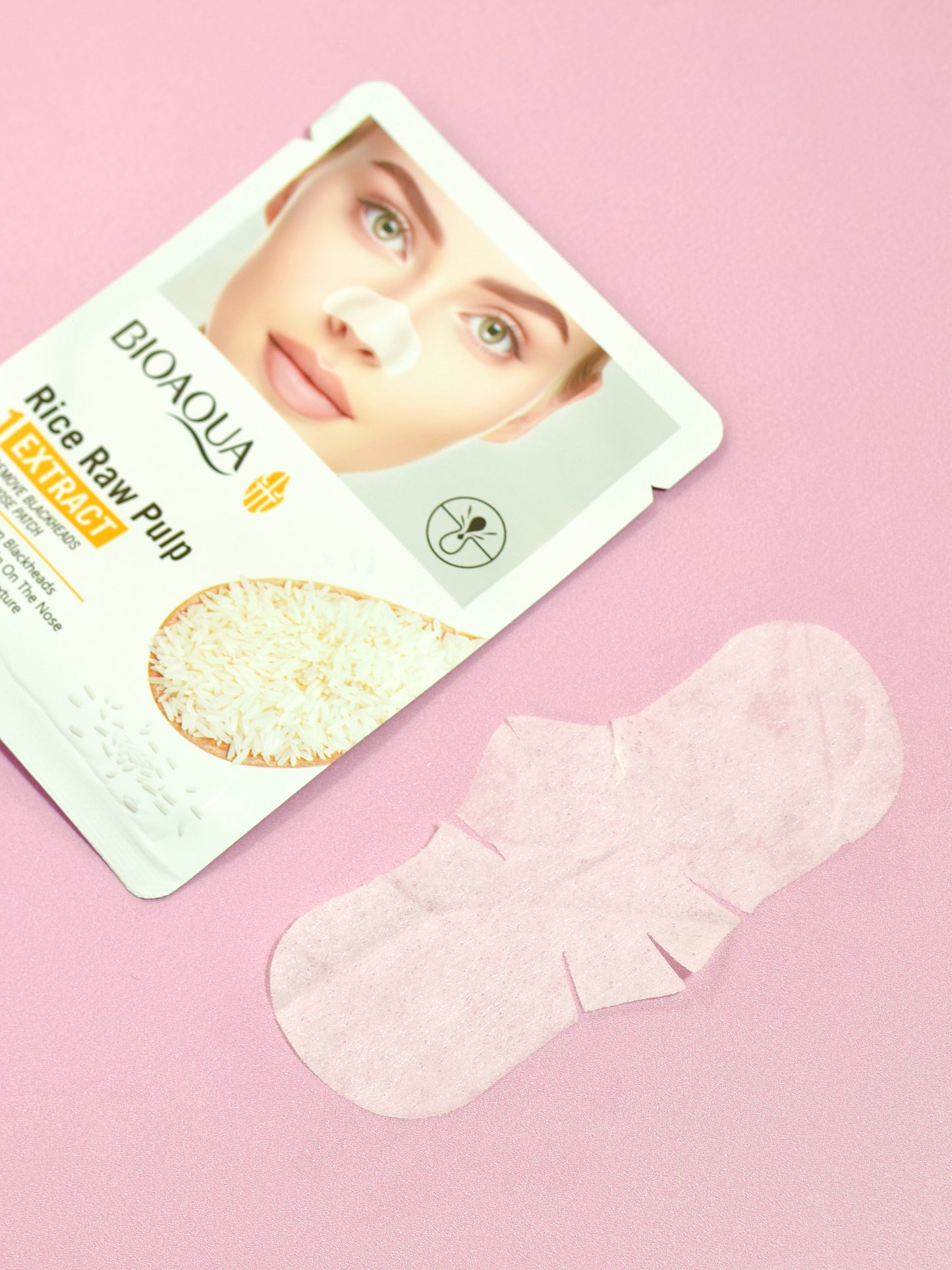Kit Nariz Bioaqua x 2 Pasos Removedor de Puntos Negros y Minimizador de Poros