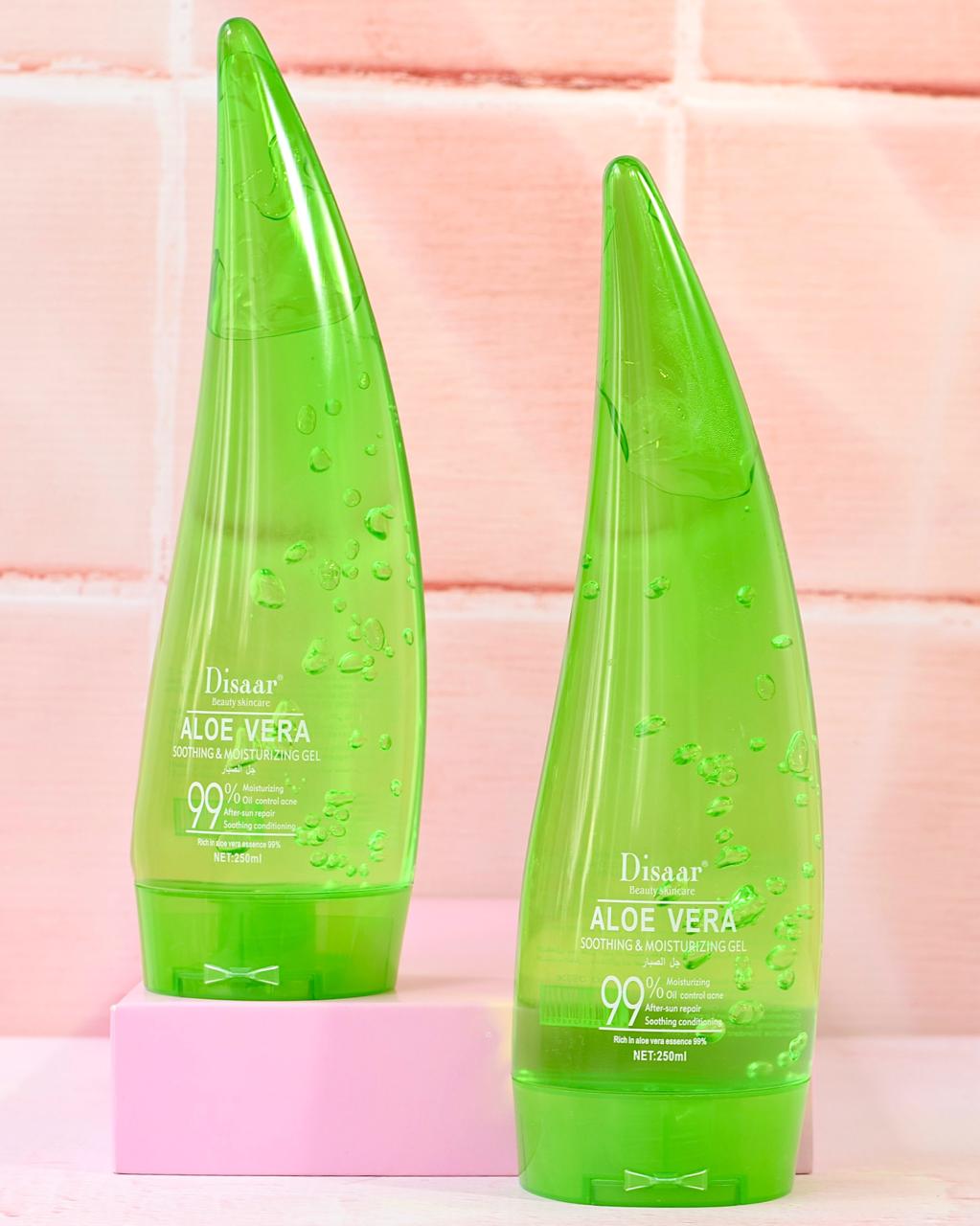 Gel hidratante Aloe Vera Disaar. Calma e hidrata