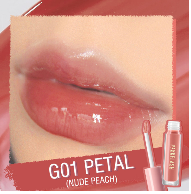 Gloss Hidratante Brillo Natural Pink Flash