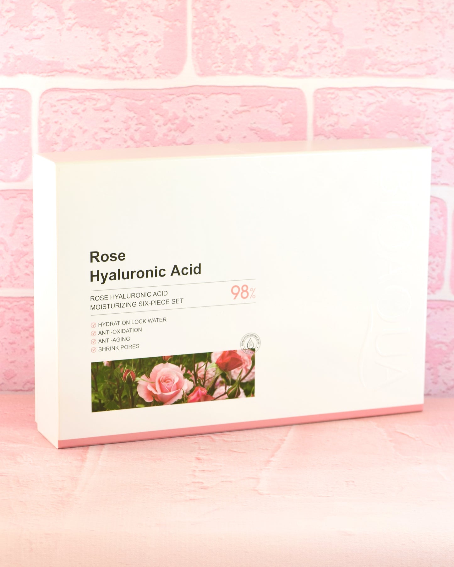 Kit de Lujo Línea de Rosas con Ácido Hialuronico