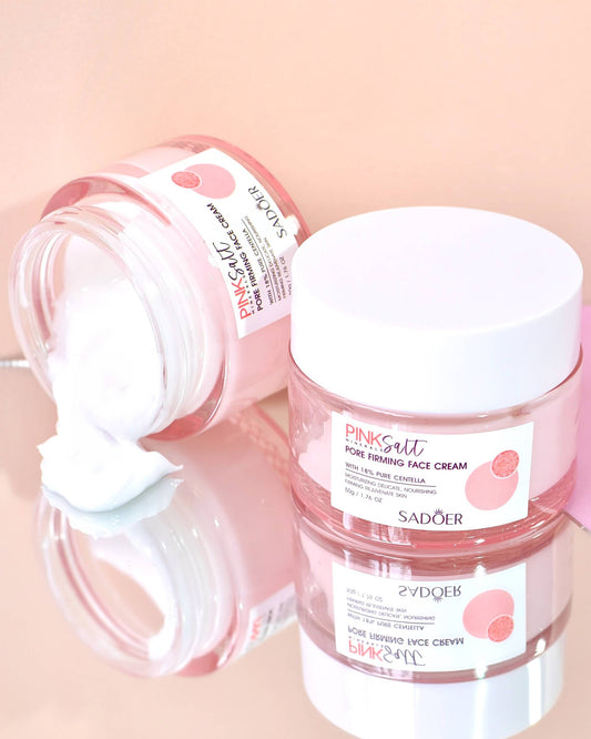 Crema Facial Detox Sal Rosada + Centella 18% Reafirmante & Poros – Sadoer