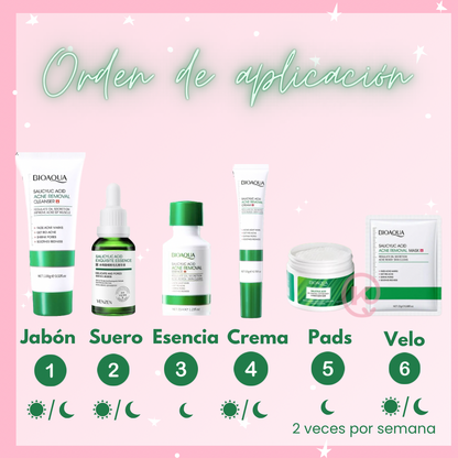 Combo Anti Acné Ácido Salicílico Bioaqua