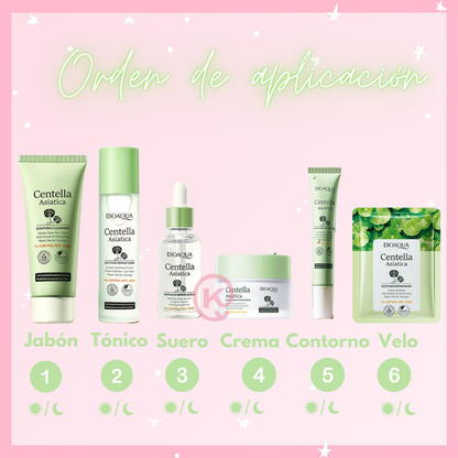 Kit Anti Acné Centella Asiática x 6 Productos Bioaqua