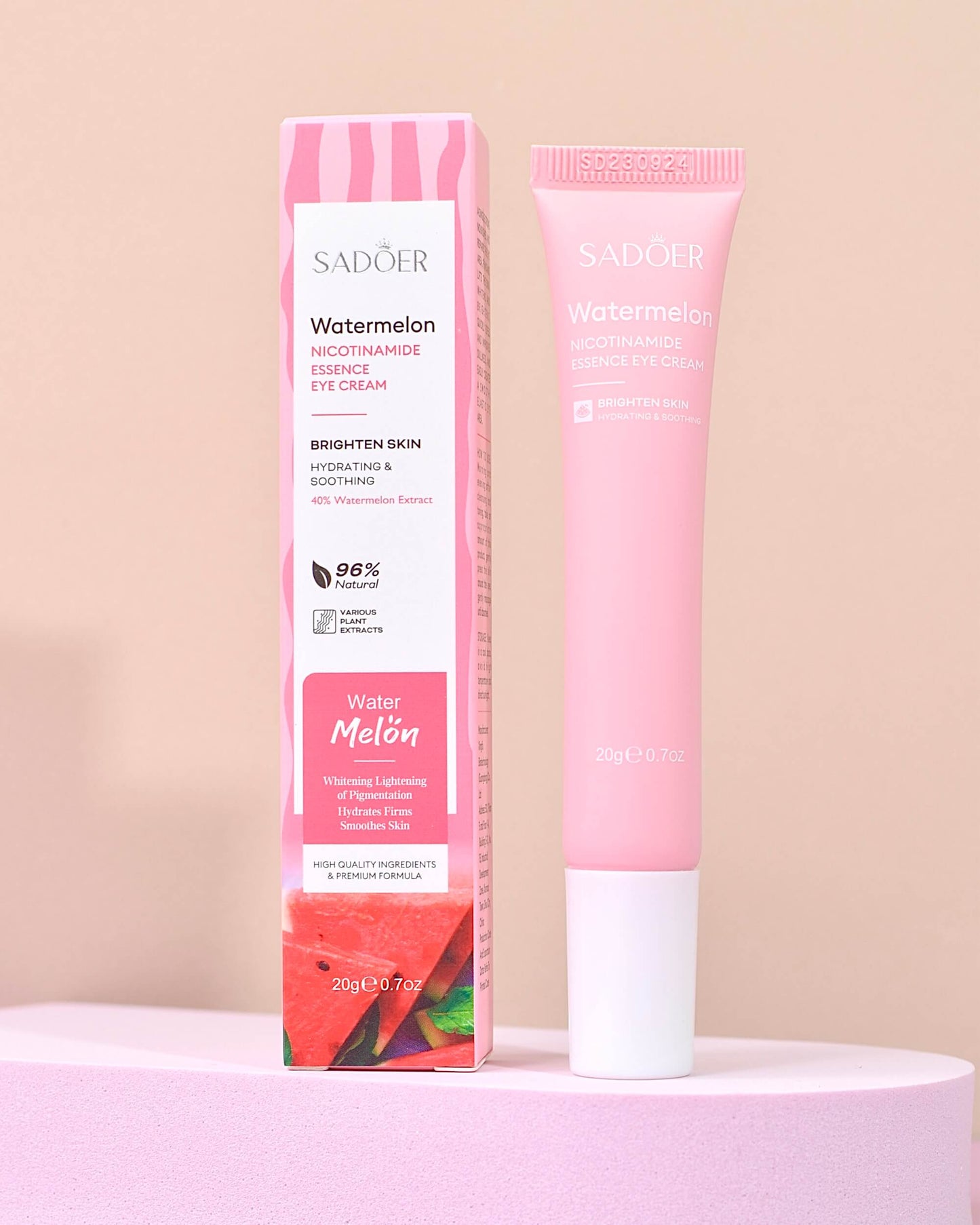 Kit Completo Sadoer Watermelon Hidratante, Iluminador y Refrescante