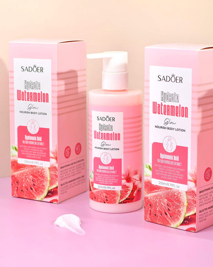 Kit Completo Sadoer Watermelon Hidratante, Iluminador y Refrescante