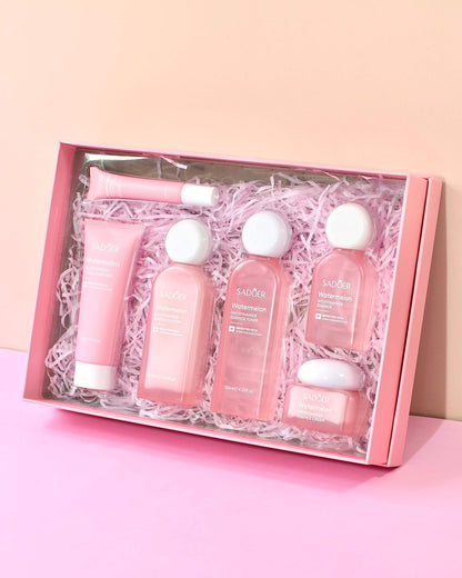 Kit de Lujo Niacinamida Watermelon Luminosidad e Hidratación – Sadoer