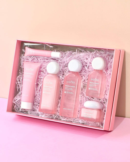 Kit de Lujo Niacinamida Watermelon Luminosidad e Hidratación – Sadoer
