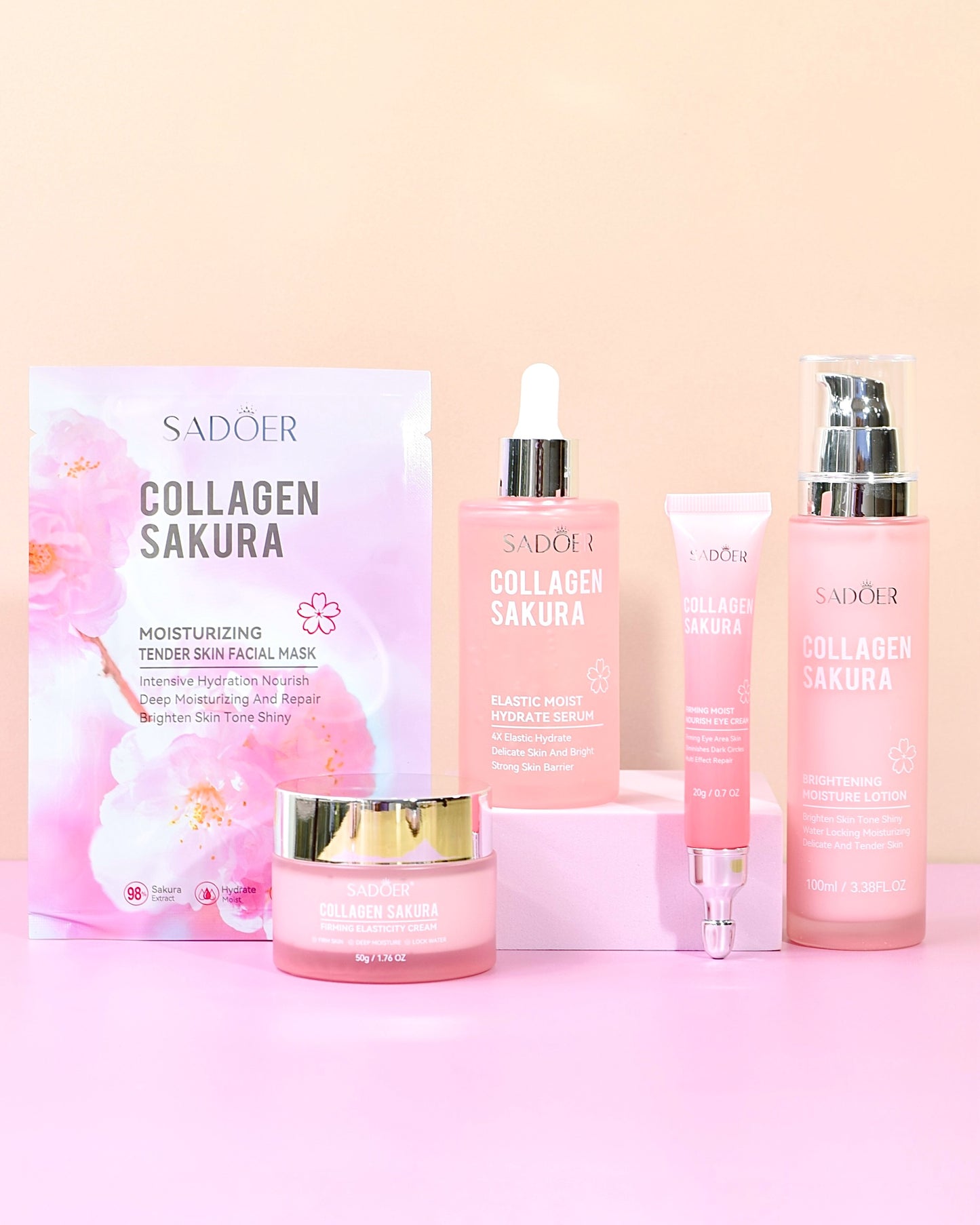 Combo Facial Sakura Colageno Sadoer