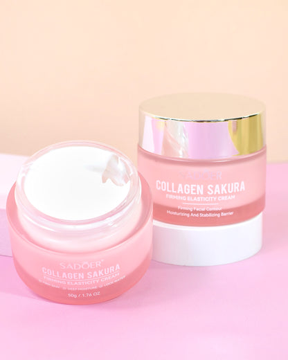 Crema Facial Colágeno + Sakura Firmeza & Elasticidad – Sadoer
