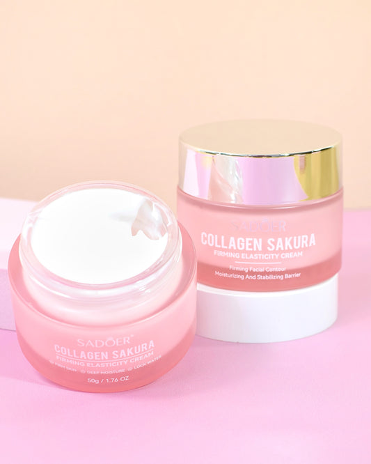 Crema Facial Colágeno + Sakura Firmeza & Elasticidad – Sadoer