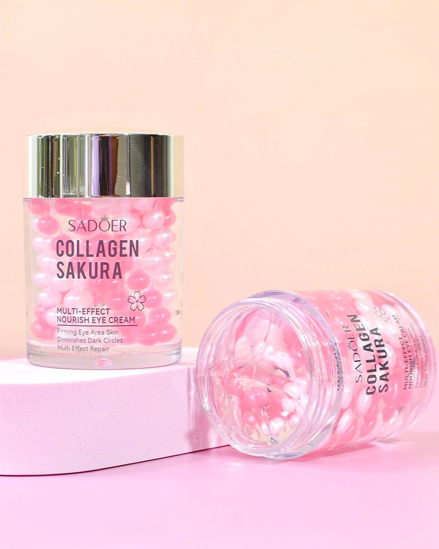 Contorno de Ojos Sakura + Colágeno Hidratación & Firmeza – Sadoer