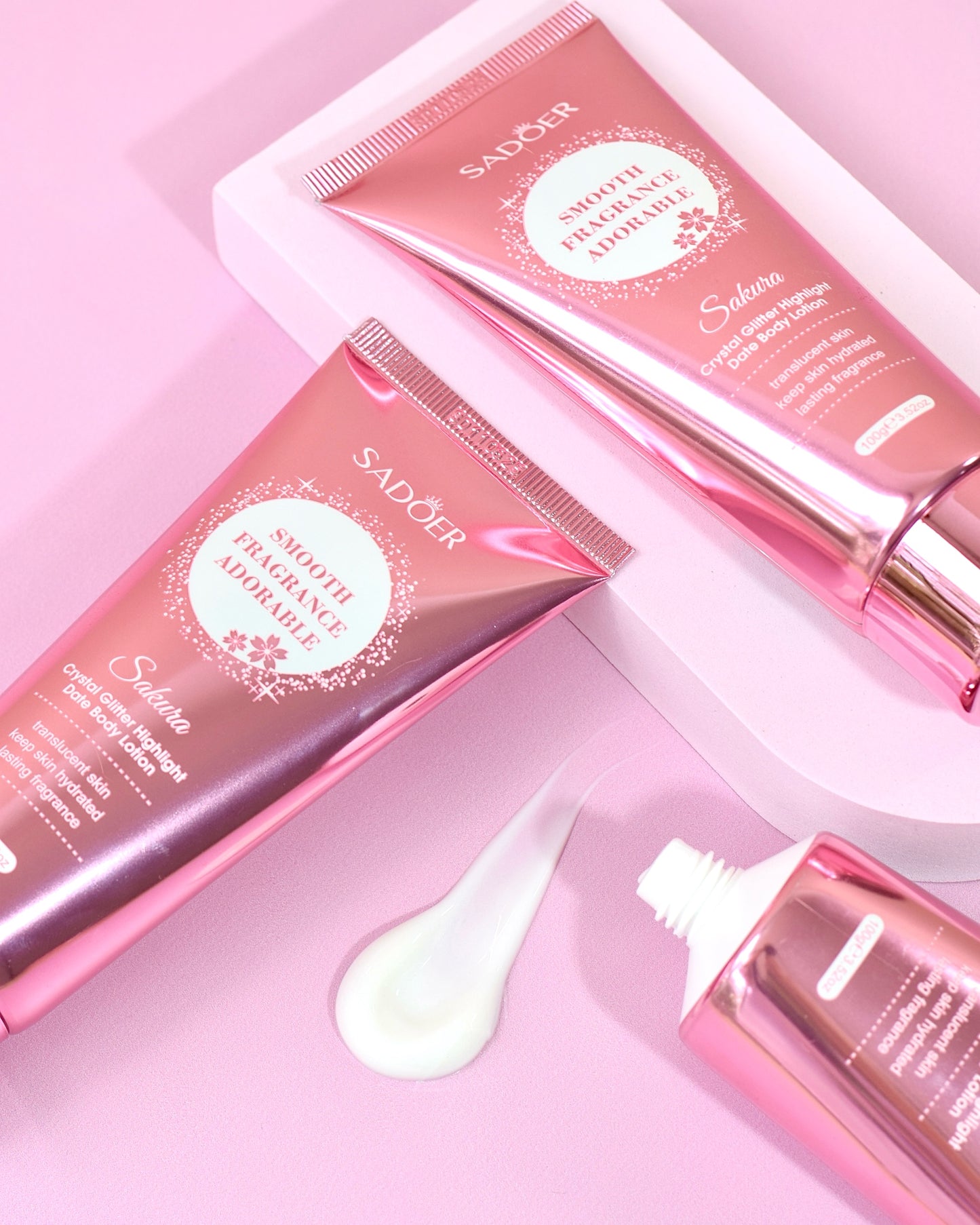 Crema Corporal con Destellos Sakura – Sadoer
