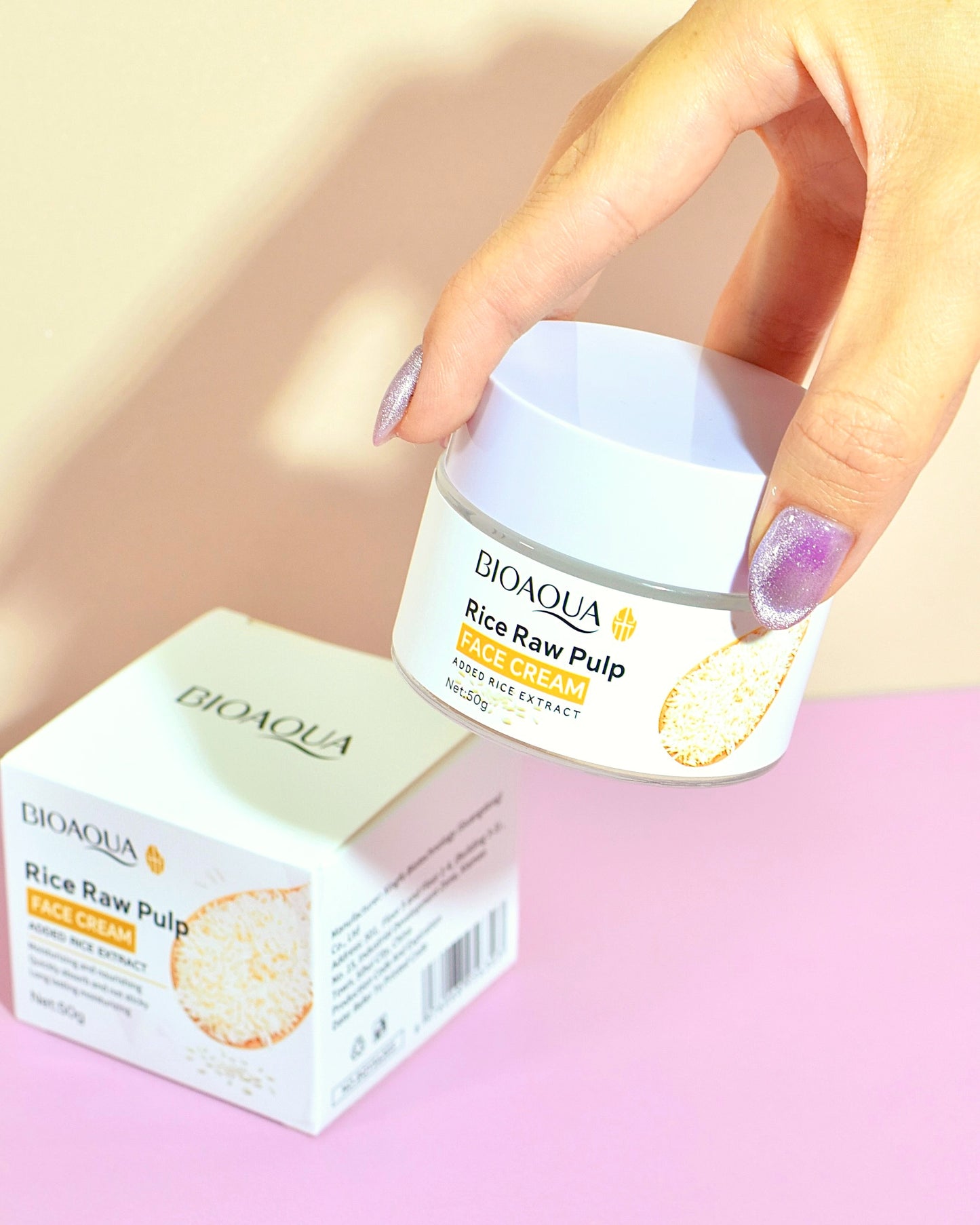 Crema de Arroz Bioaqua