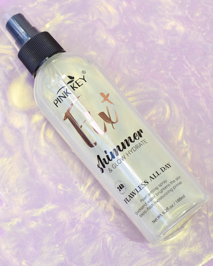 Iluminador Corporal spray shimmer Dorado