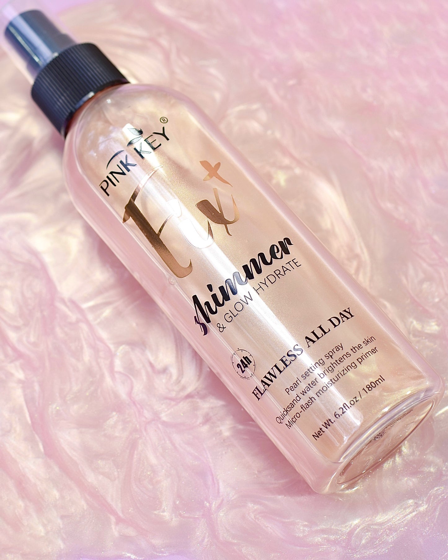 Iluminador Corporal spray shimmer Dorado