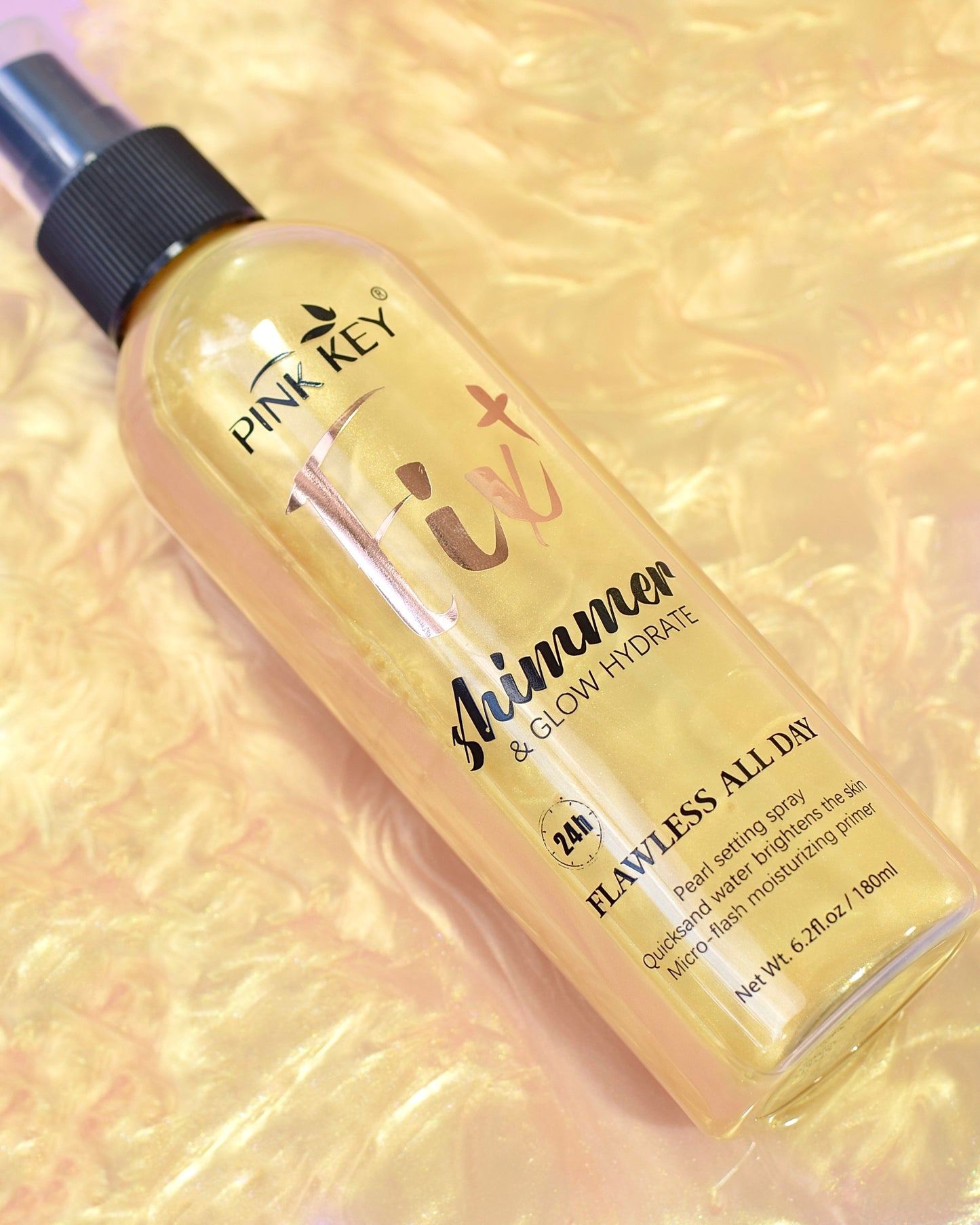 Iluminador Corporal spray shimmer Dorado