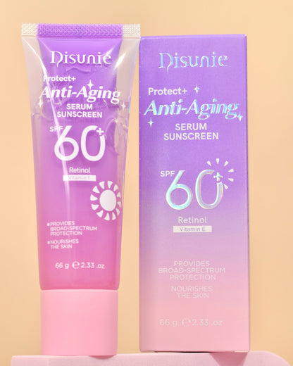 Suero Facial Anti-Age con Retinol y Protección SPF 60+