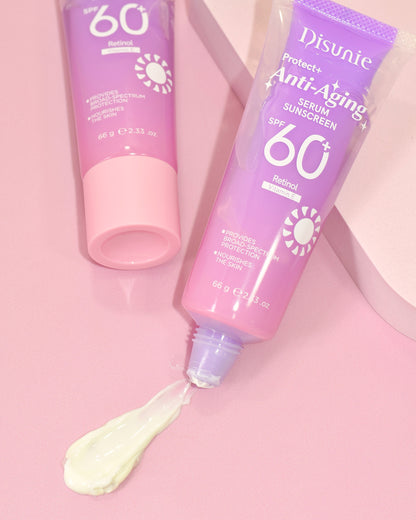 Suero Facial Anti-Age con Retinol y Protección SPF 60+