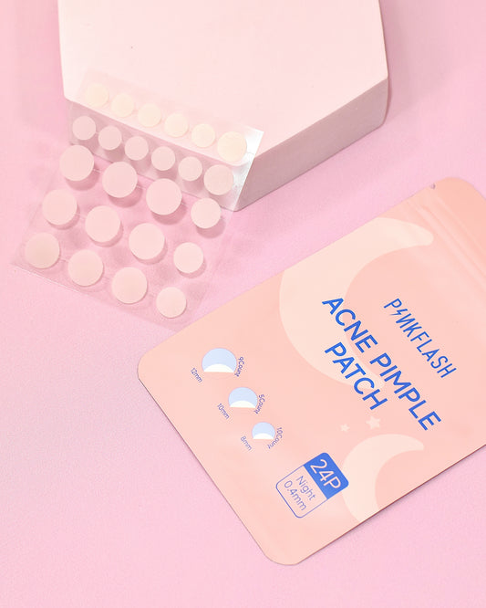 Parches Anti Inflamatorios para el Acné Pink Flash  (x24 unidades)