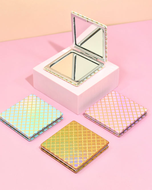 Espejo Shine - Diseño Holográfico tipo luxury para bolso