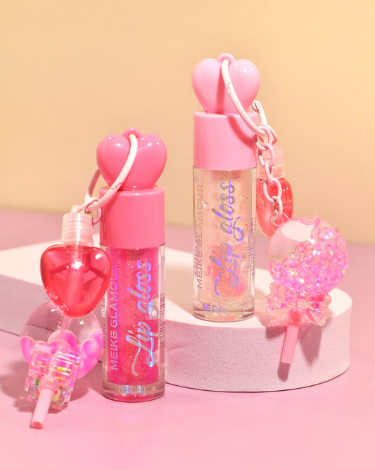 Labios Glossy con Efecto glow + Diseño bombón (Brillo Lip Gloss Candy Charm)