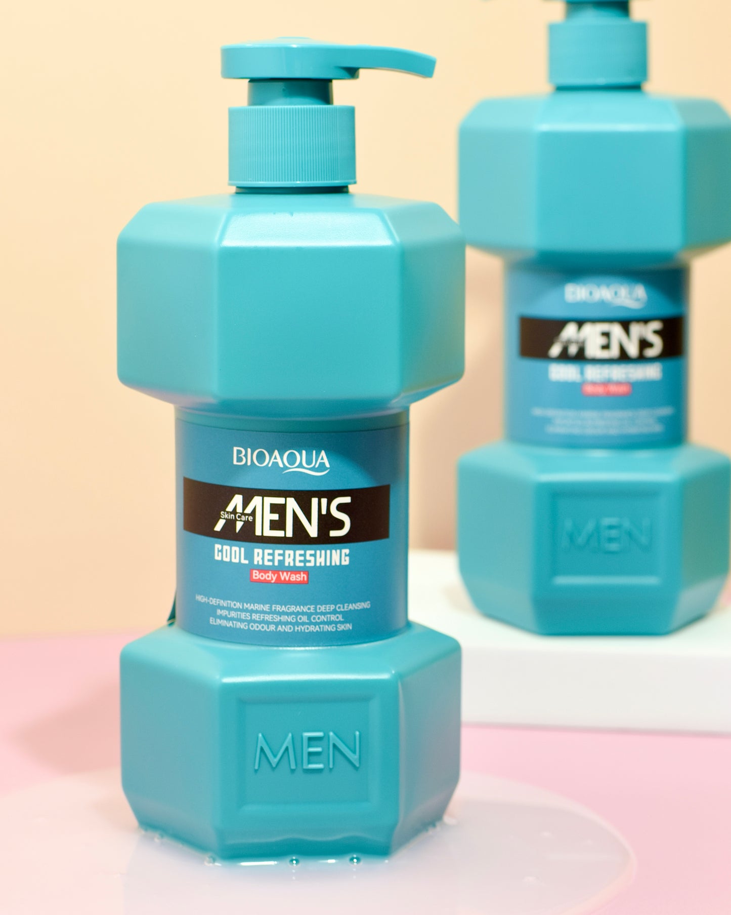 Gel de Baño Bioaqua Men Cool Refreshing Limpieza y Frescura