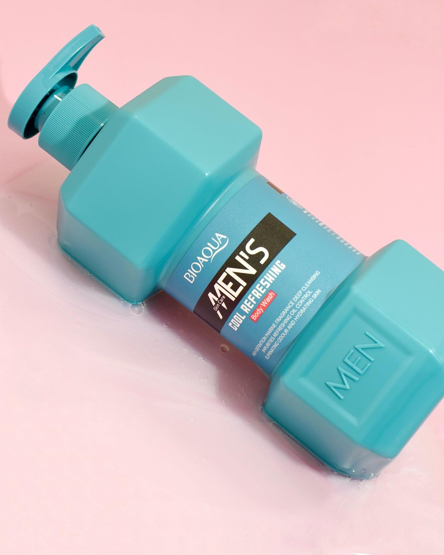 Kit Masculino Limpieza Facial y Corporal Bioaqua y VEZE Refrescante