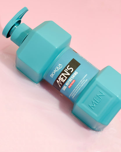 Kit Masculino Limpieza Facial y Corporal Bioaqua y VEZE Refrescante