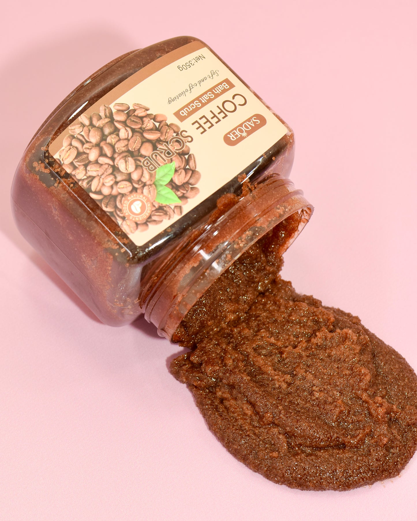 Exfoliante Corporal de Café Sadoer Hidratante y Suavizante