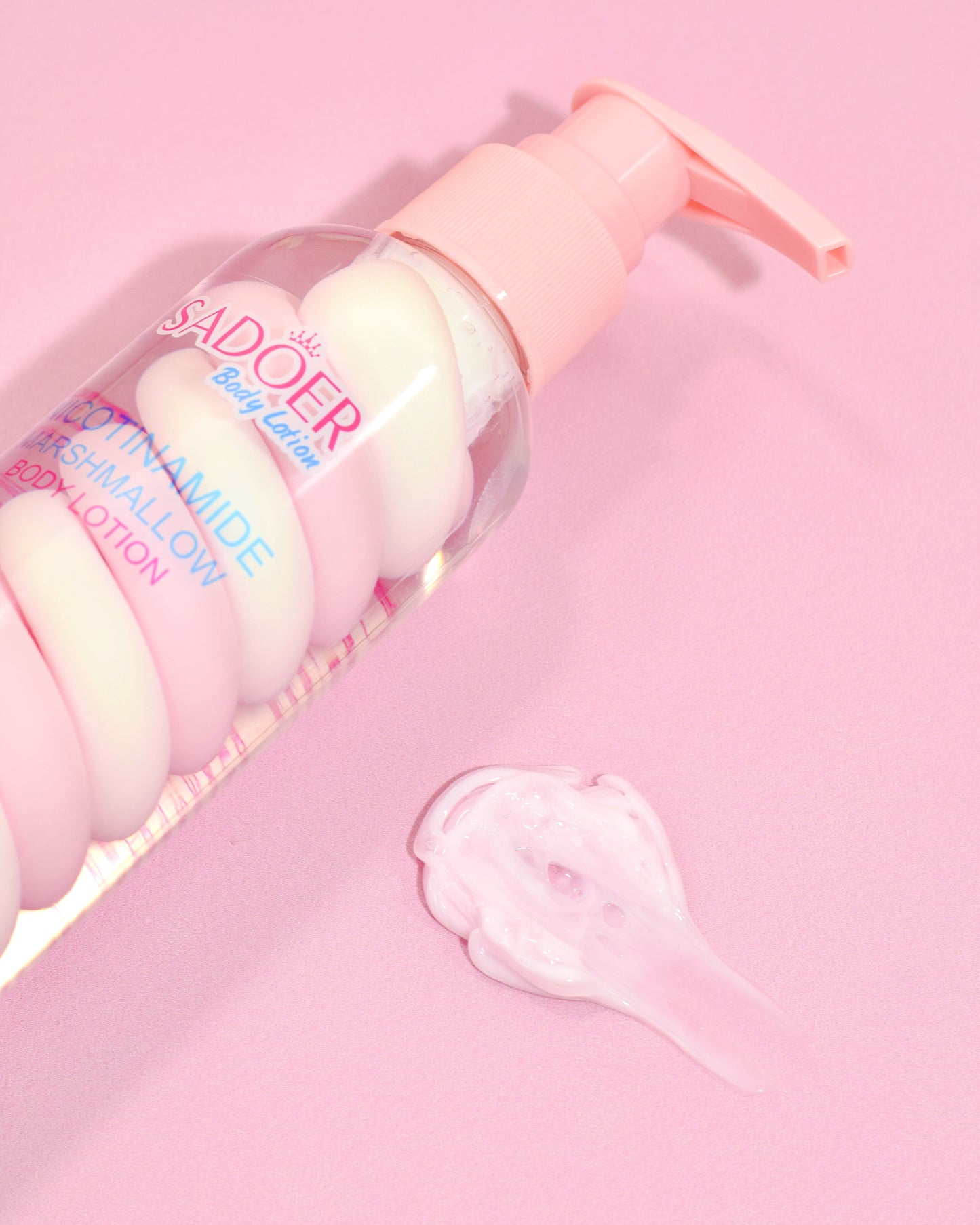 Loción Corporal Nicotinamida Sadoer Hidratante y Suavizante Marshmallow