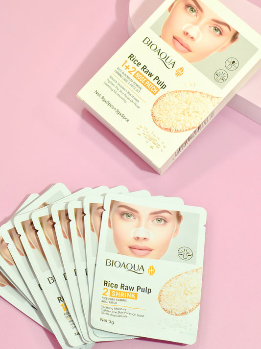Kit Nariz Bioaqua x 2 Pasos Removedor de Puntos Negros y Minimizador de Poros