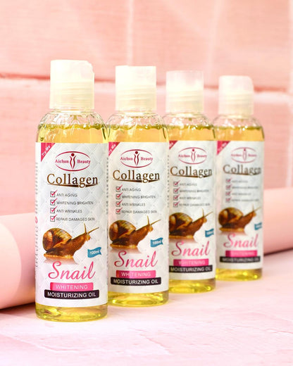 Aceite con Colágeno y baba de caracol