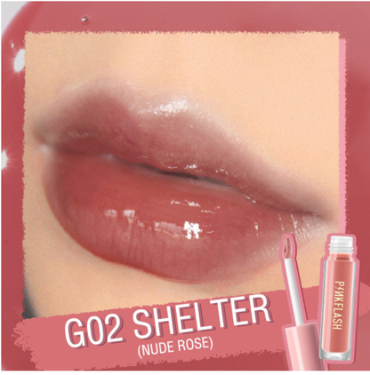 Gloss Hidratante Brillo Natural Pink Flash