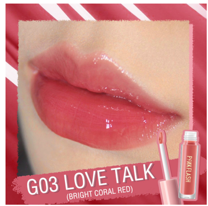 Gloss Hidratante Brillo Natural Pink Flash