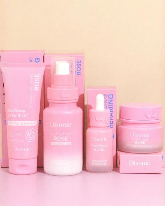 Kit Rose Care x4 – Suavidad y Luminosidad con Rosas + AH